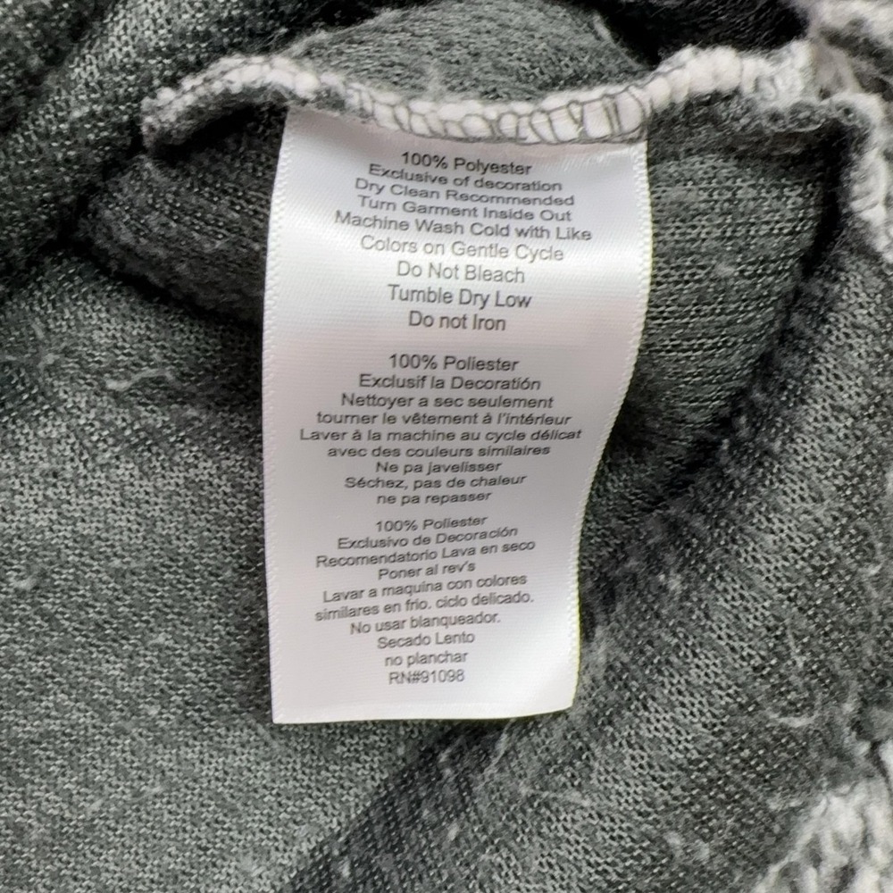 TCU Boxercraft Sherpa Sweatshirt Womens XS Gray Pullover Embroidered Chest Logo - Picture 12 of 14